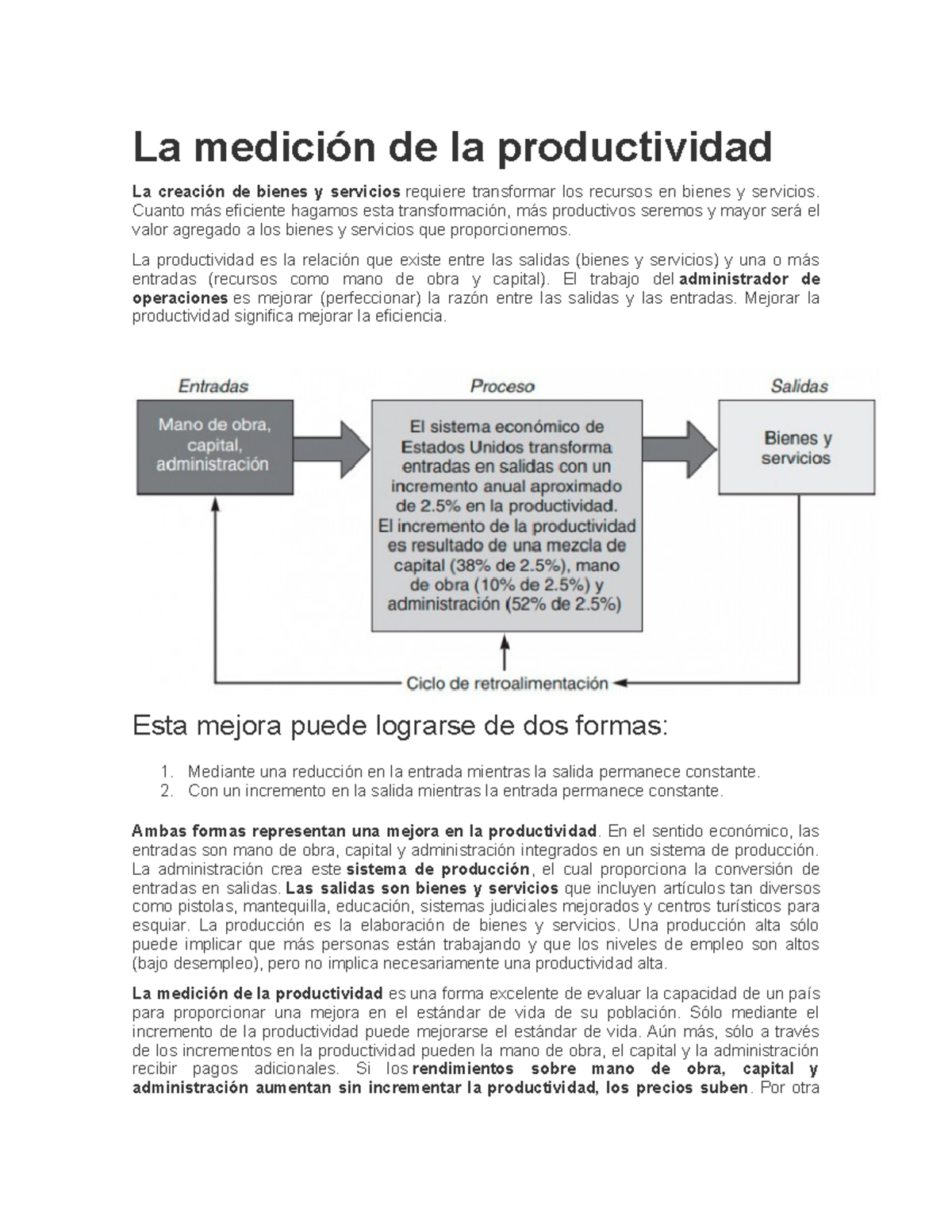 La medición de la productividad.docx Abril 10 del 2024 La medición de