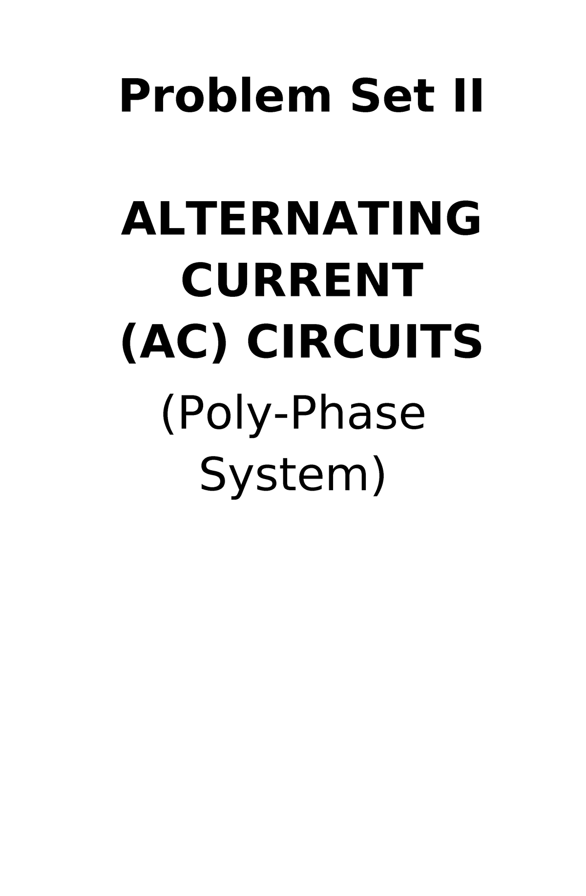 problem-set-2-compress-problem-set-ii-alternating-current-ac