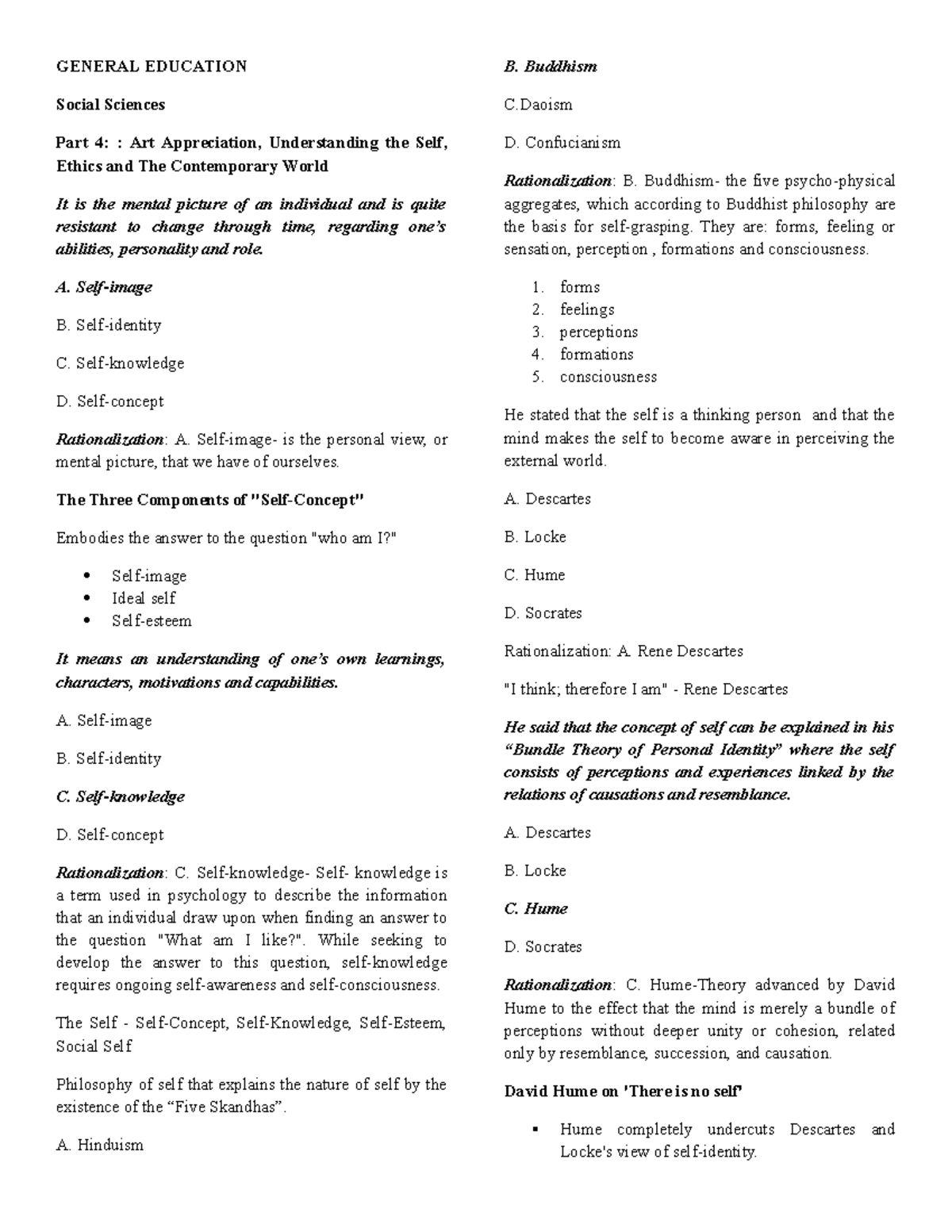 General E Ducation Social Sciences GENERAL EDUCATION Social