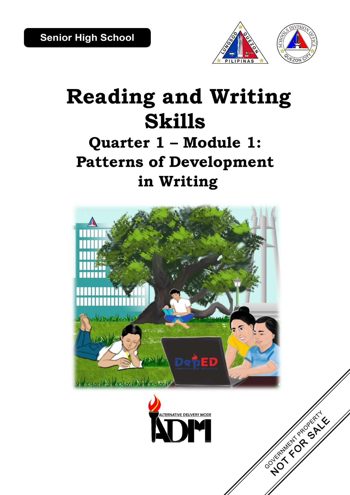 Module 1 Patterns-of-Development - Reading and Writing Skills Quarter 1 ...