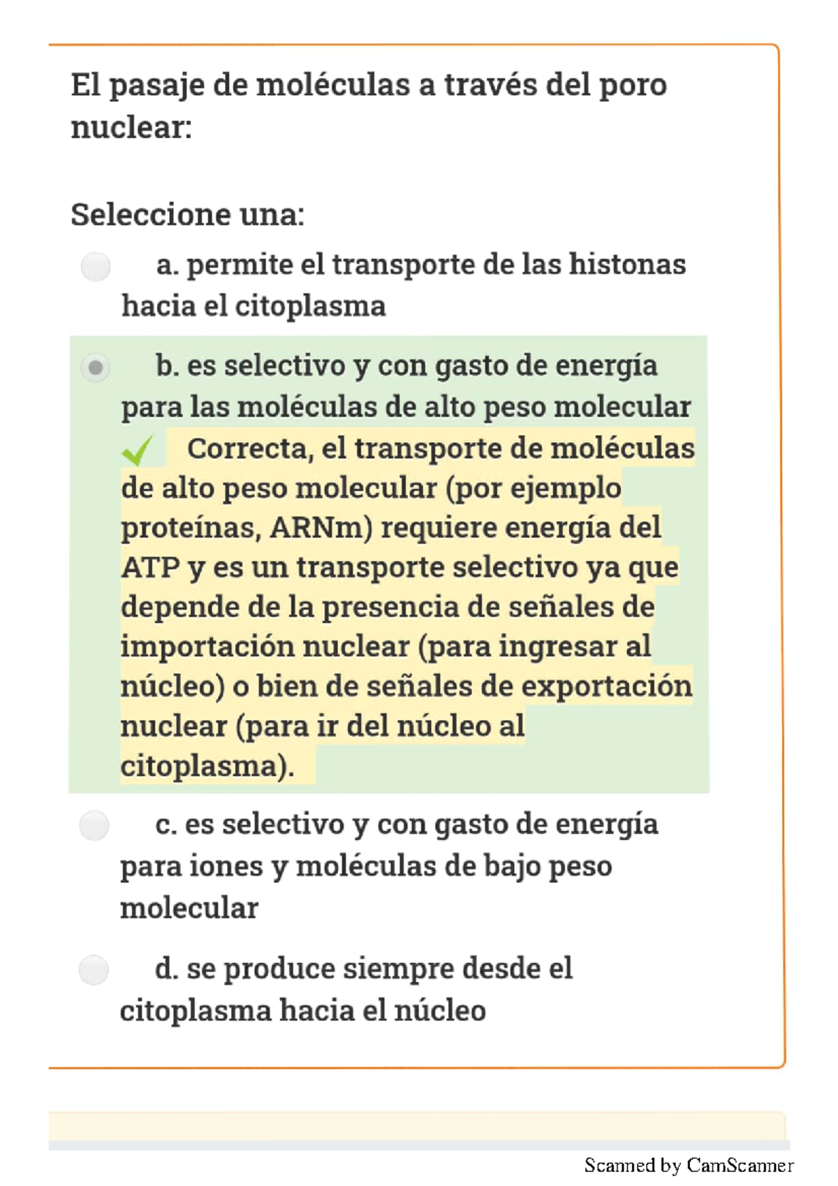 2do Parcial Biologia - Biologia - Studocu