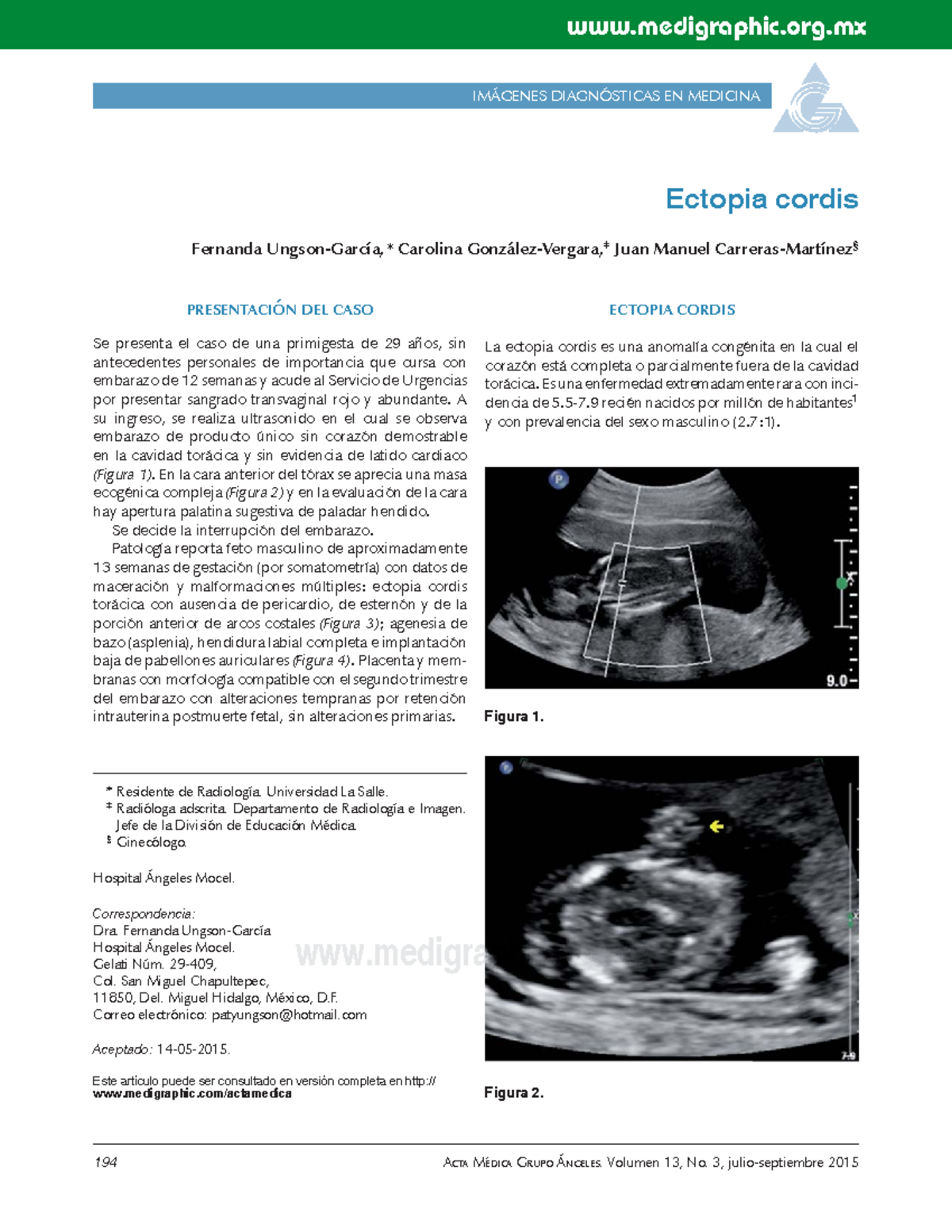 Am153k - Dzgs - IM¡GENES DIAGN”STICAS EN MEDICINA 194 ACTA M.. GRUPO ...