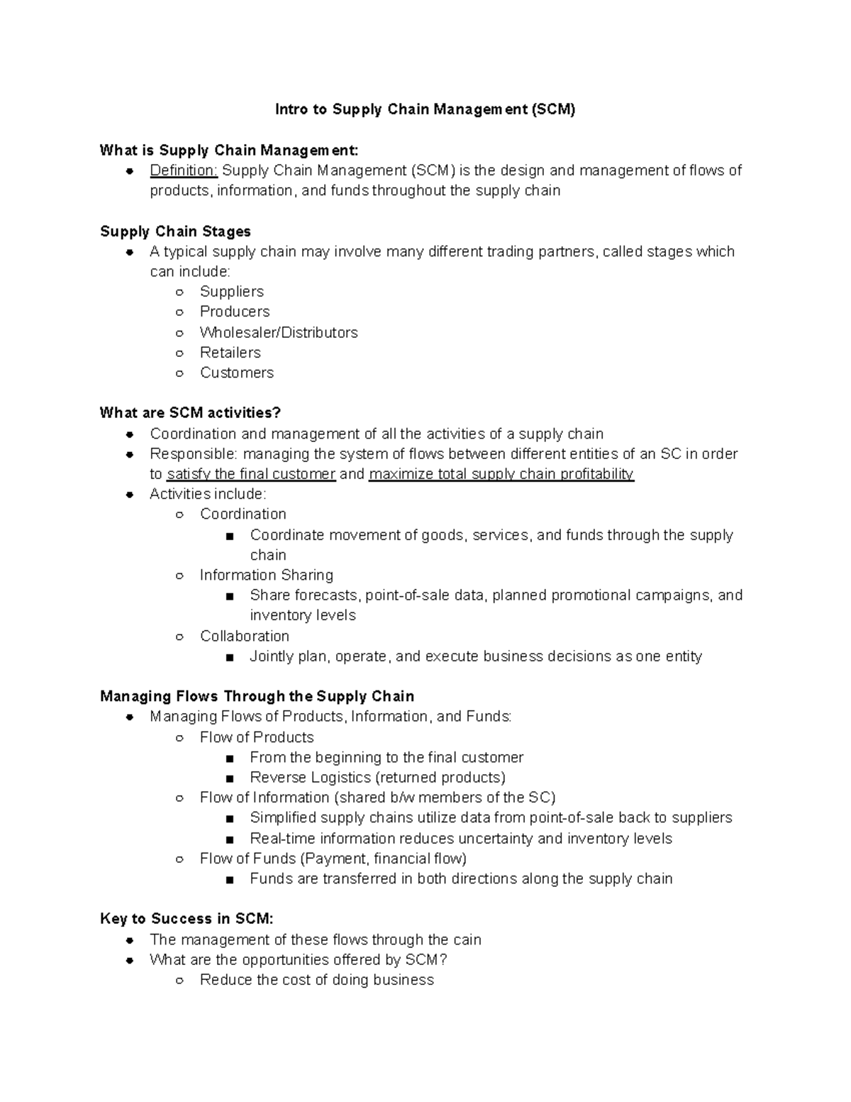 recap-of-chapter-1-intro-to-supply-chain-management-scm-what-is