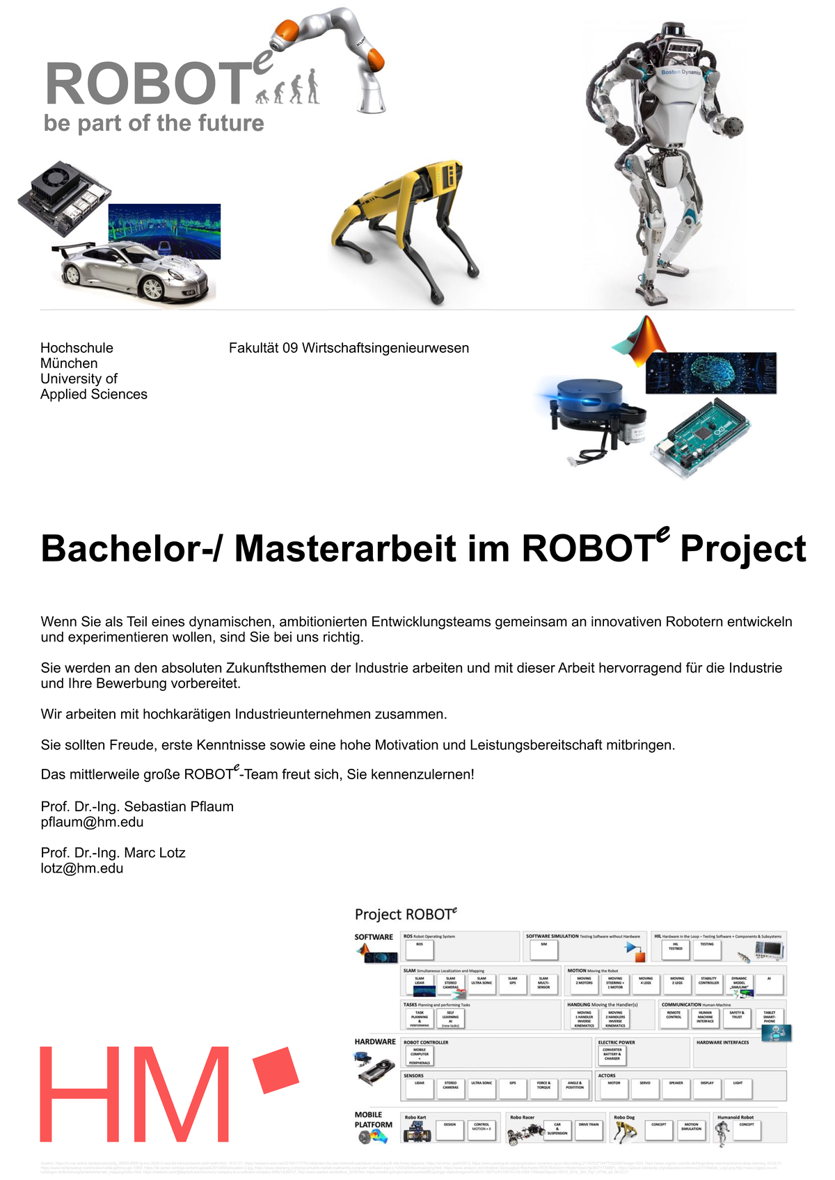 Poster Aushang Robote comp - Hochschule München University of Applied ...