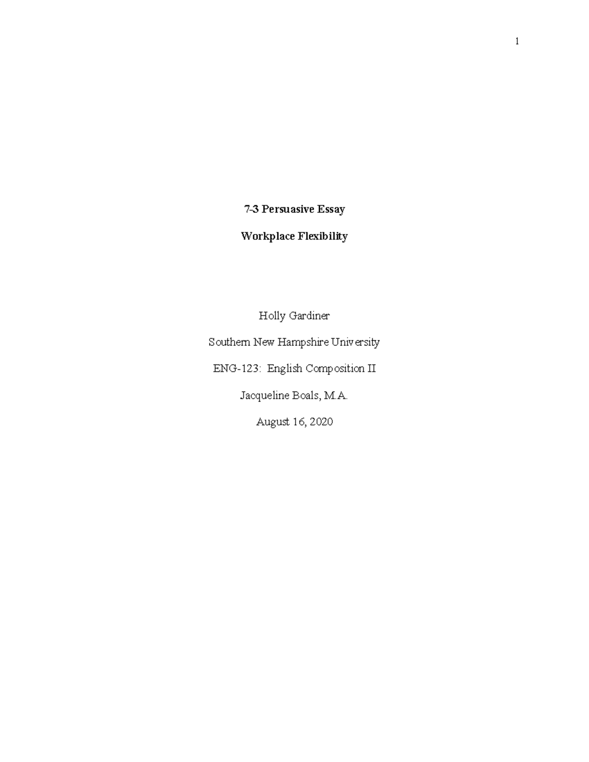 ENG123 7 4 Summative Assessment Persuasive Essay 7 3 Persuasive