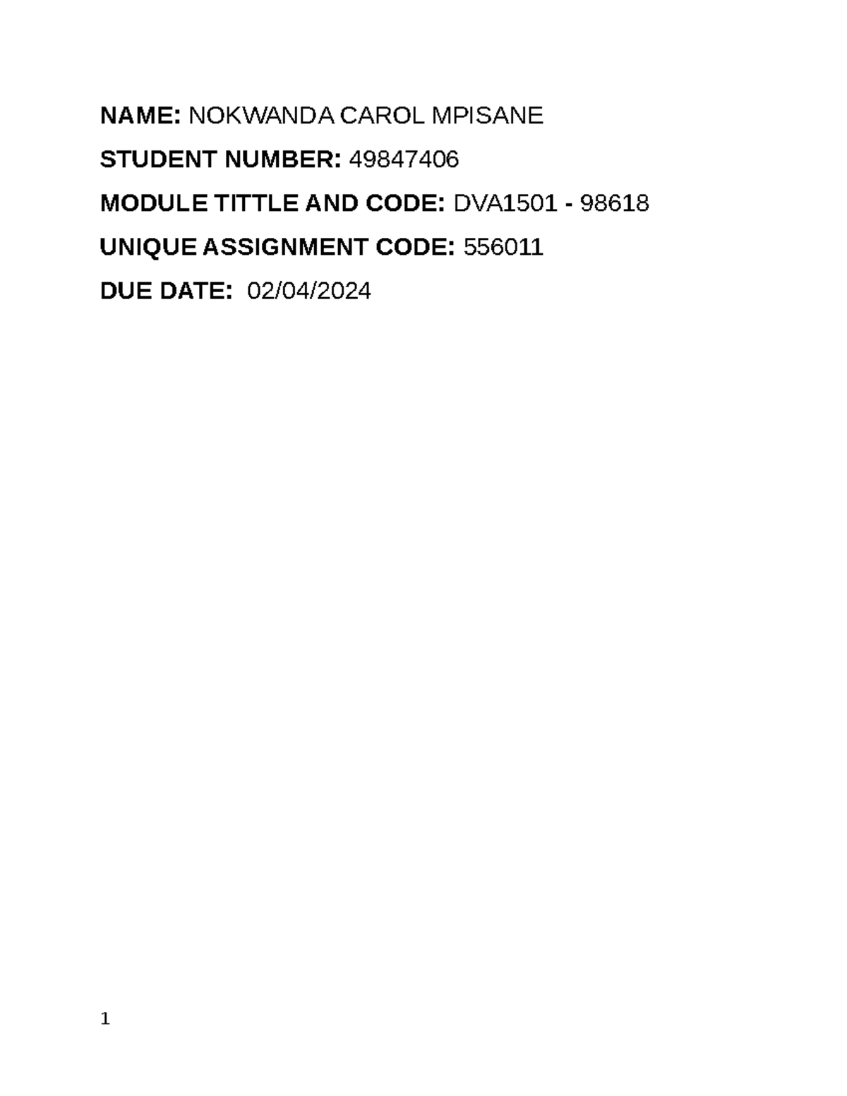 Assignment 3 - This course is not difficult it comes as a package of ...