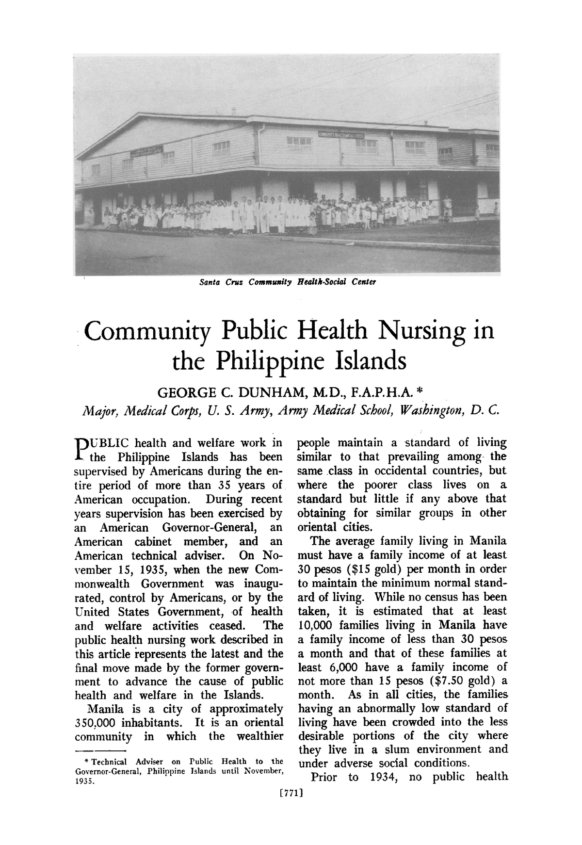 history of public health essay