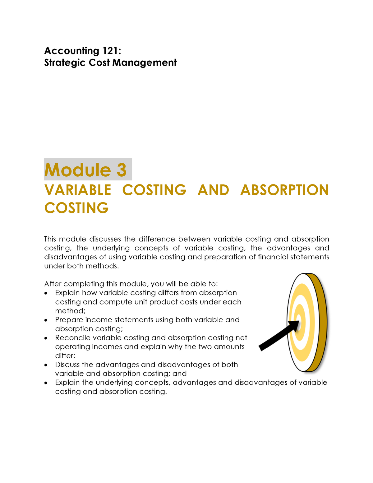 disadvantages of variable costing