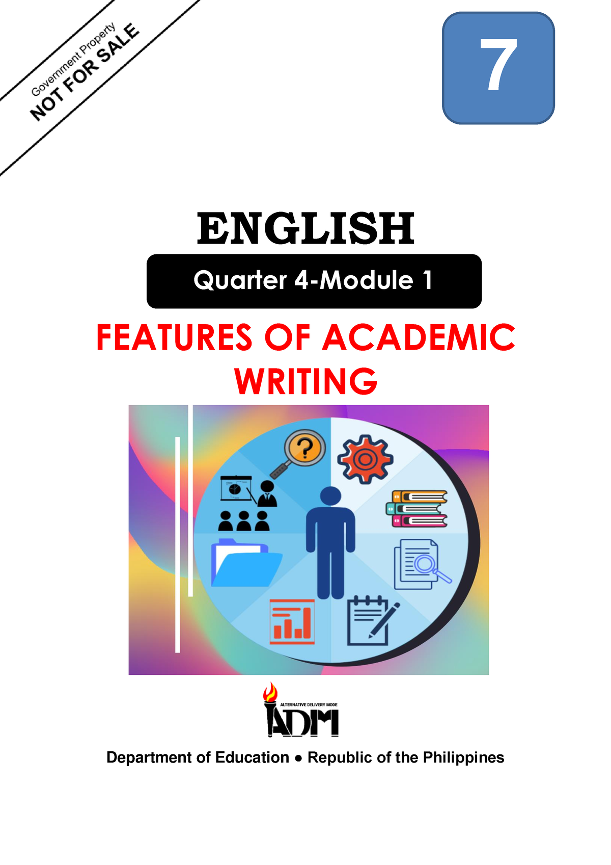 English-7-Q4 M1 - Essay - ENGLISH FEATURES OF ACADEMIC WRITING ...