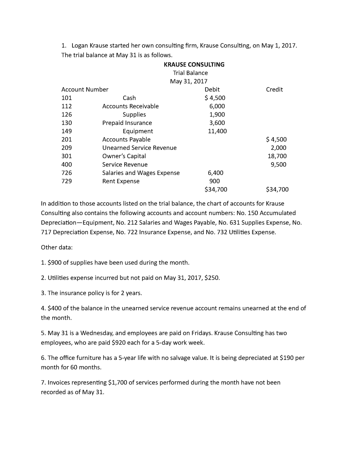 connect chapter 3 homework financial accounting