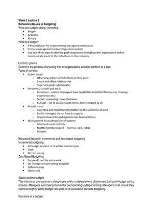 13 alternative costing methods - Week 7 Lecture 1 Alternative Costing ...