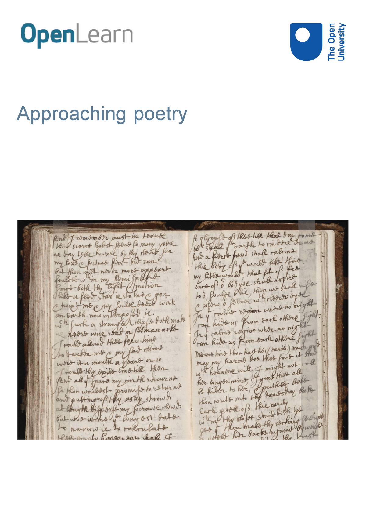 Approaching poetry printable - Approaching poetry About this free course  This free course provides a - Studocu