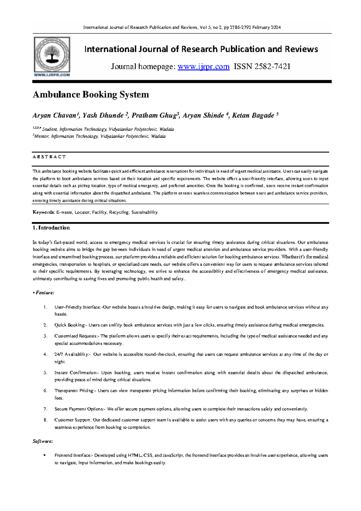 Ijrpr 22877 - Notes - International Journal of Research Publication and ...