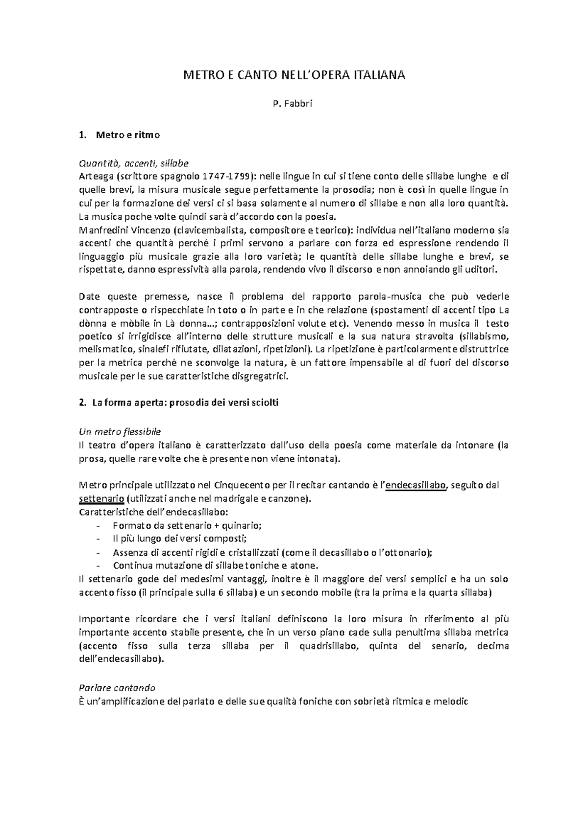 Belcanto Nell'opera: Le Origini E Il Significato Di Uno Stile Italiano