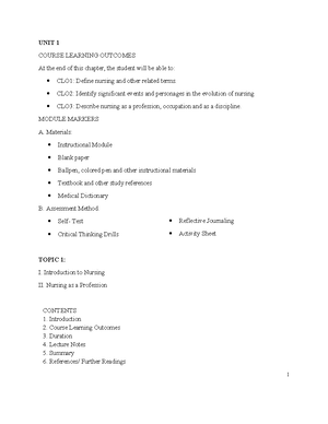 Health ed - Sample - [Pick the date] [Type the document title] COURSE ...