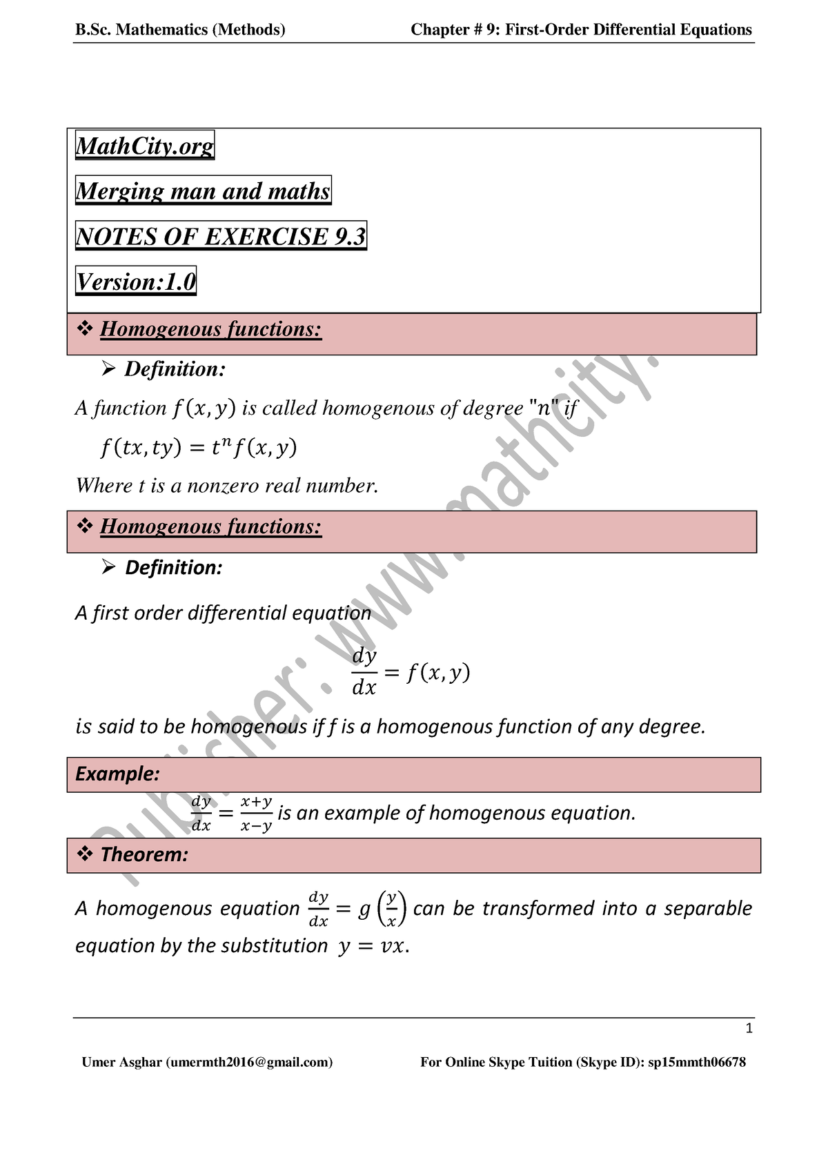 Chap 09 Solutions Ex 9.3 Method - 1 MathCity Merging Man And Maths ...