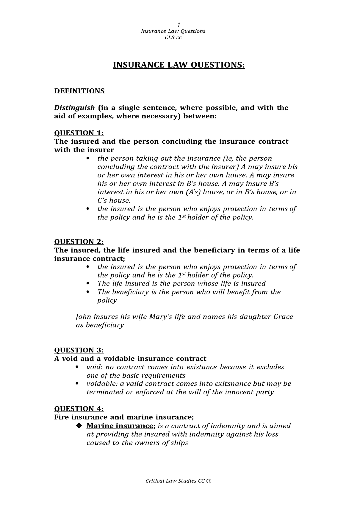 Insurance 20 Questions 20 Final 20 2 1 3 1 Insurance Law Questions   Thumb 1200 1698 