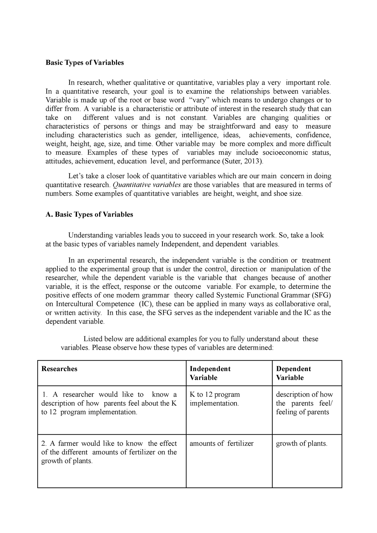 basic-types-of-variables-in-a-quantitative-research-your-goal-is-to