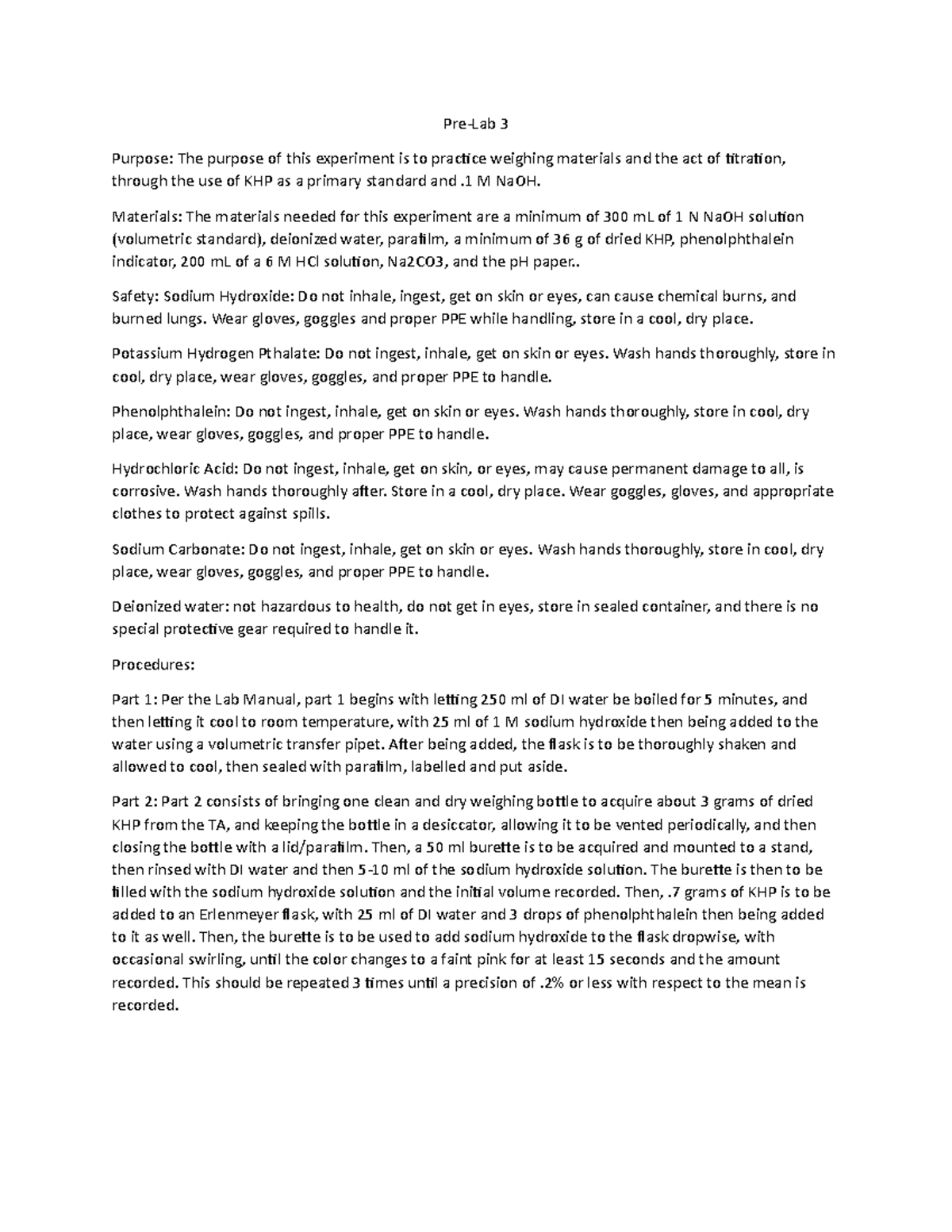 Pre-Lab 3 EAC - The Pre-Lab Document for experiment 3. - Pre-Lab 3 ...