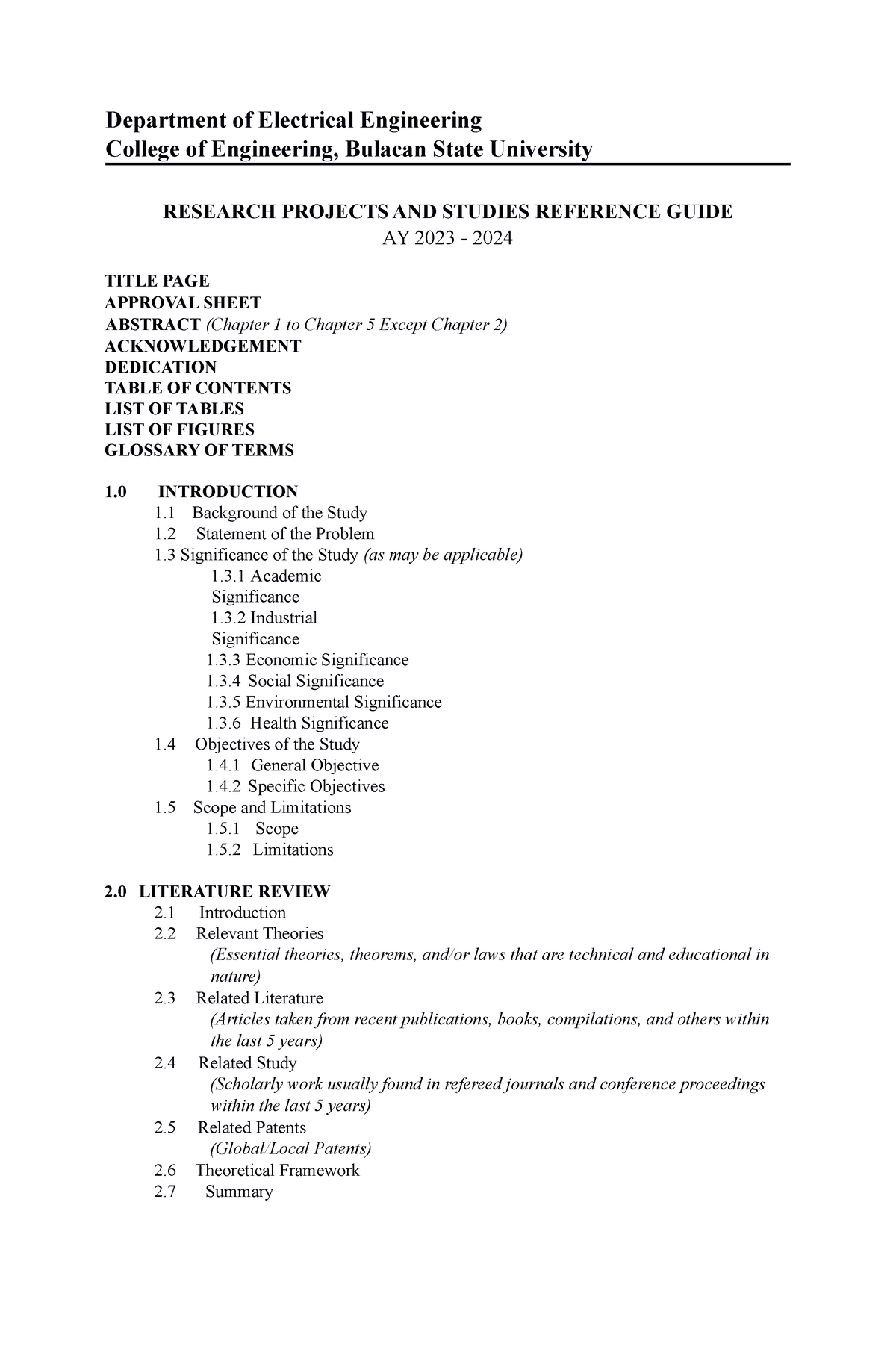 thesis topics in instrumentation