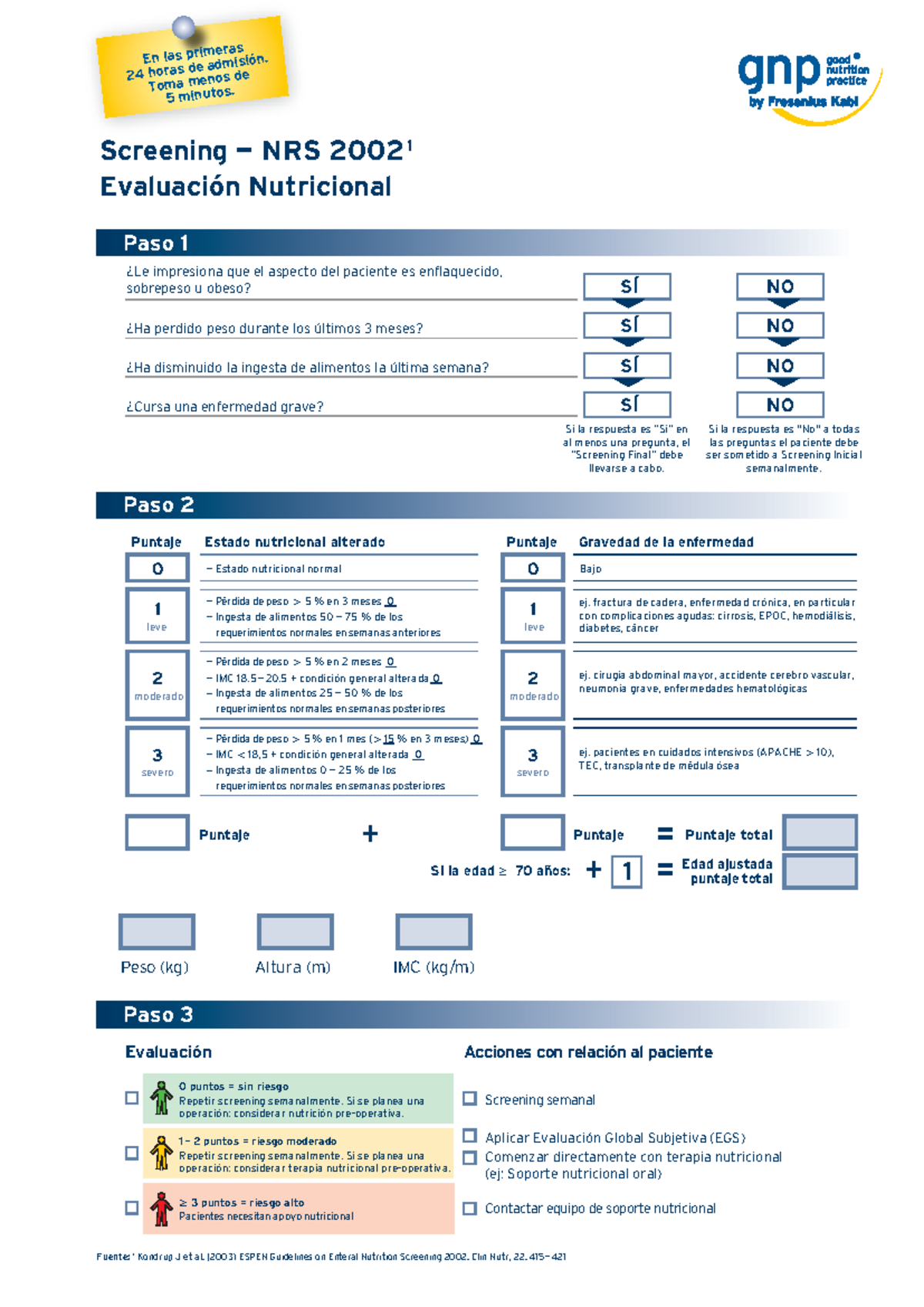 271464865-NRS-2002 - Puntaje Estado nutricional alterado 0 — Estado ...