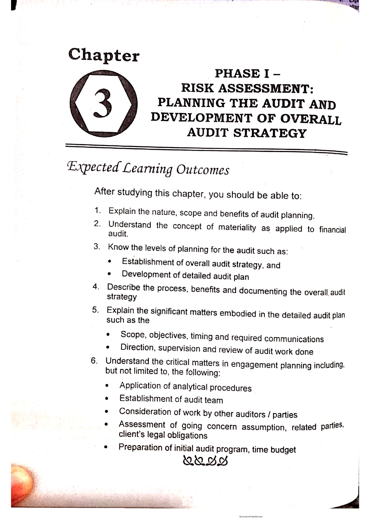 Chapter 3 - This Material Is Essential In Learning Auditing And ...