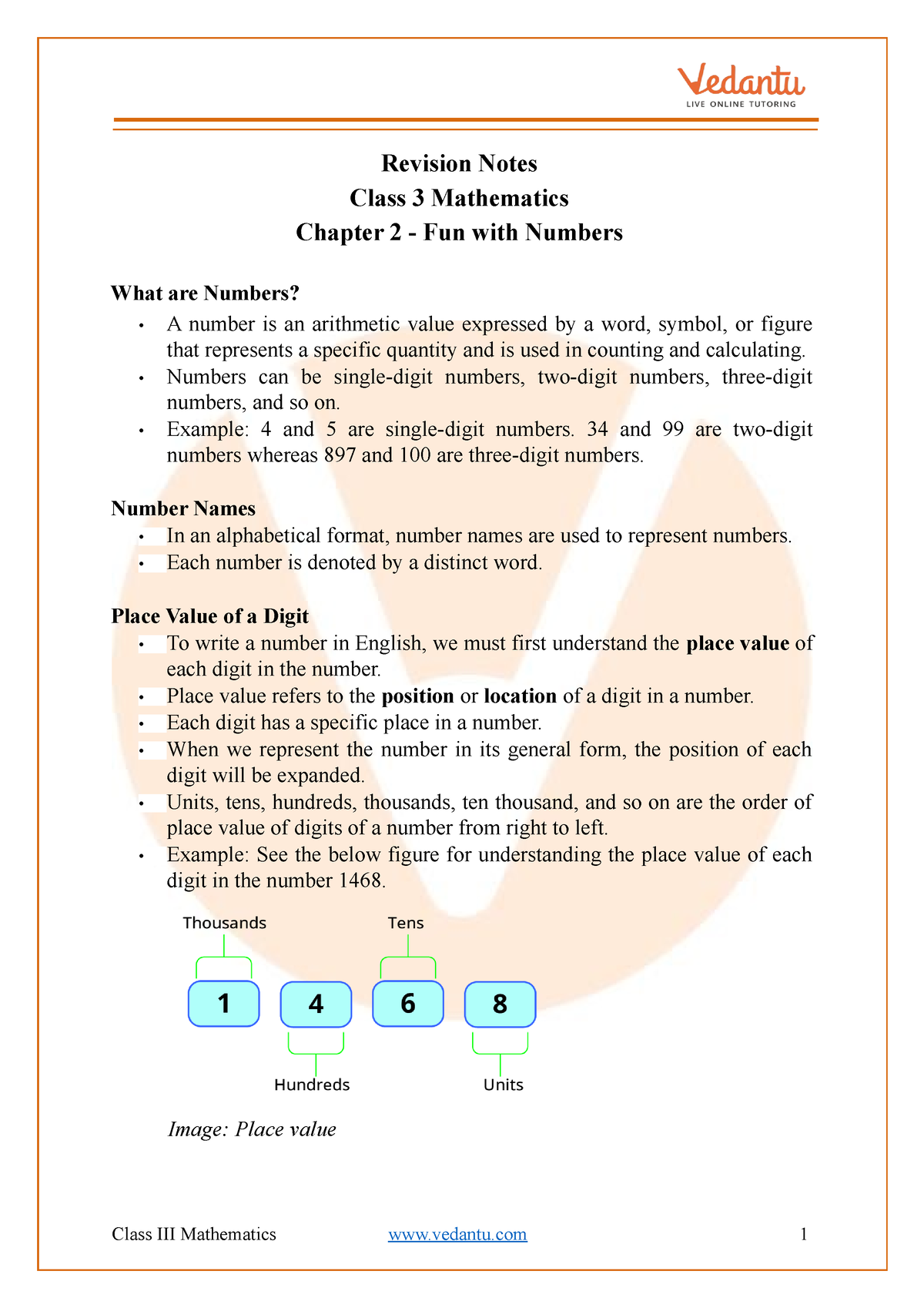 fun-with-numbers-from-chapter-2-revision-notes-class-3-mathematics