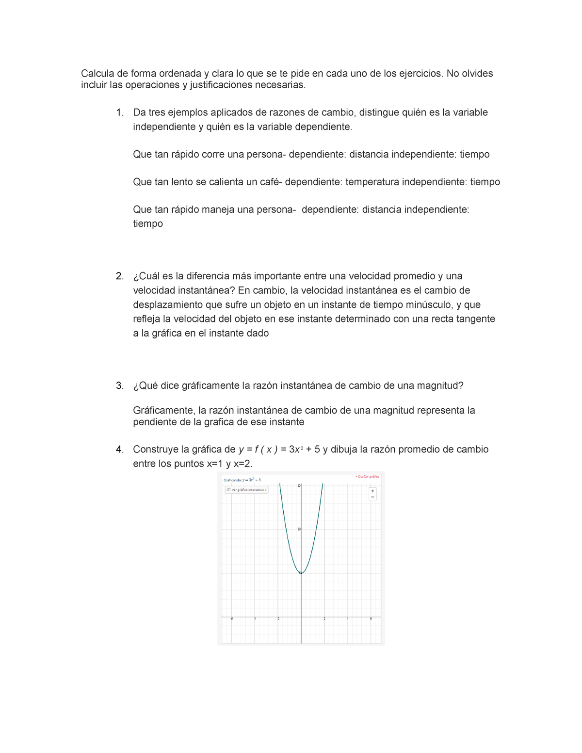 Actv6 Calculo - ... - Calcula De Forma Ordenada Y Clara Lo Que Se Te ...