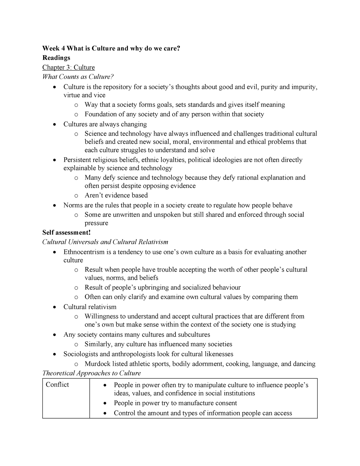 Week 4 What is Culture and why do we care - Talking over teachers o ...