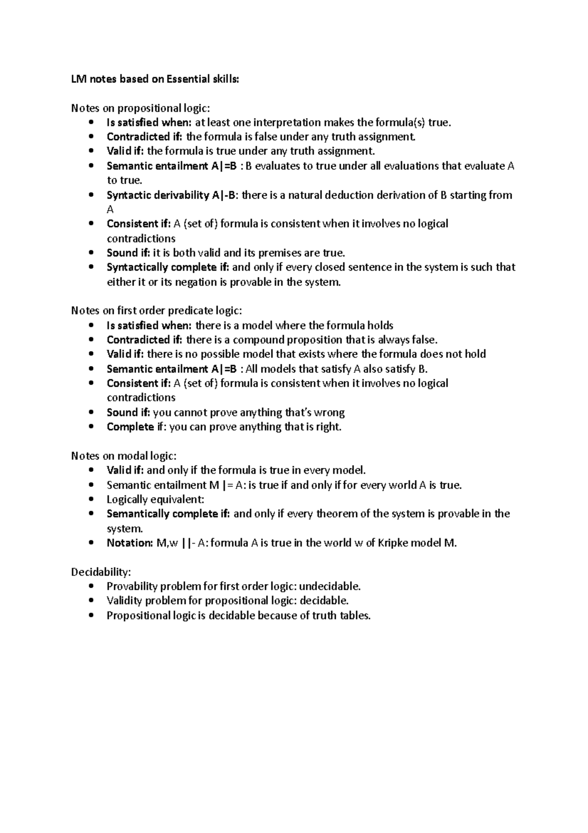 LM notes based on essential skills - LM notes based on Essential skills ...