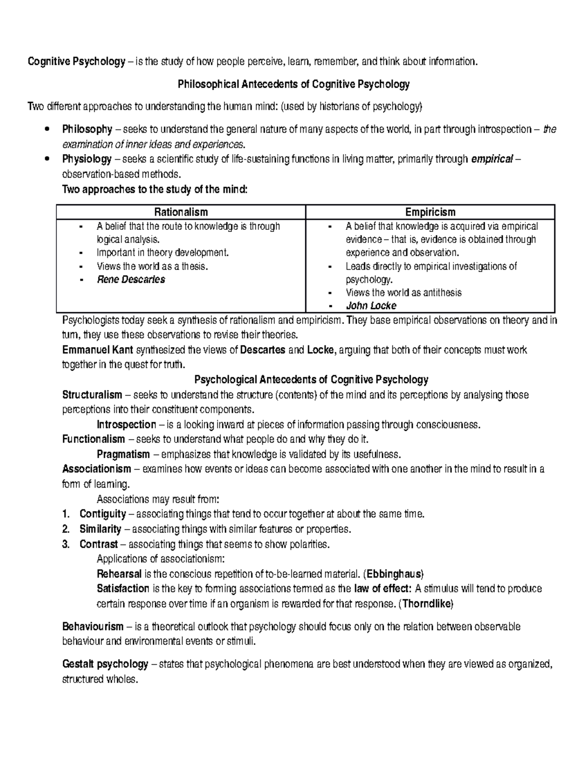 cognitive-psychology-philosophical-antecedents-of-cognitive