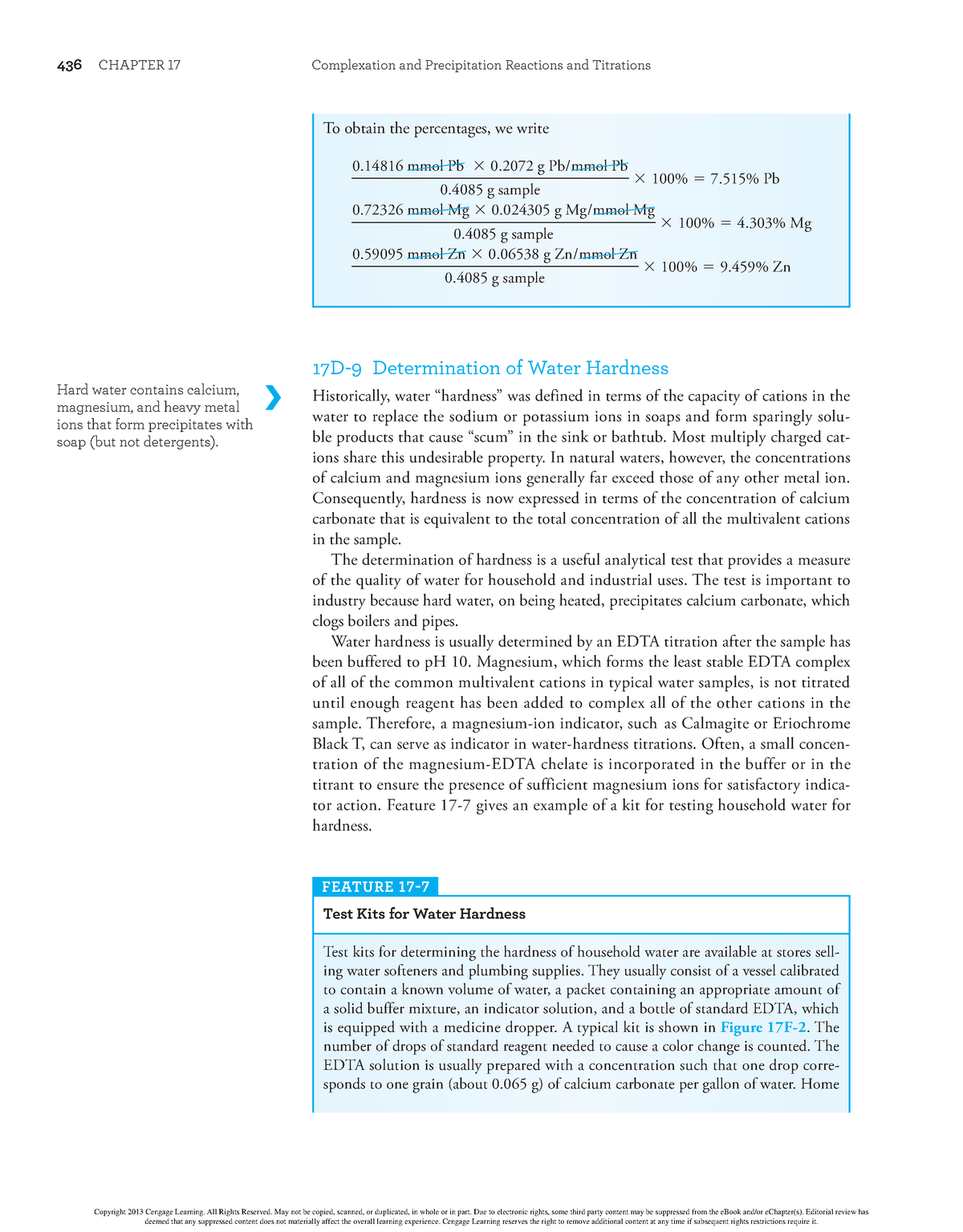 Fundamentals Of Analytical Chemistry 160 - 436 CHAPTER 17 Complexation ...