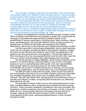 [Solved] What is a prophet in the Islamic tradition What does a prophet ...