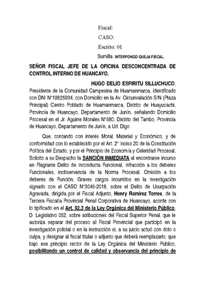 Acusacion Fiscal - En el proceso penal, el plenario se inicia con la ...