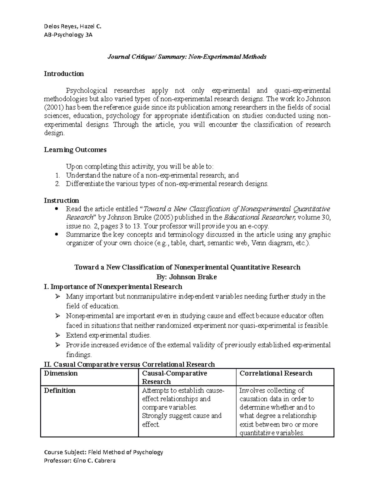 difference between lab and field experiment psychology