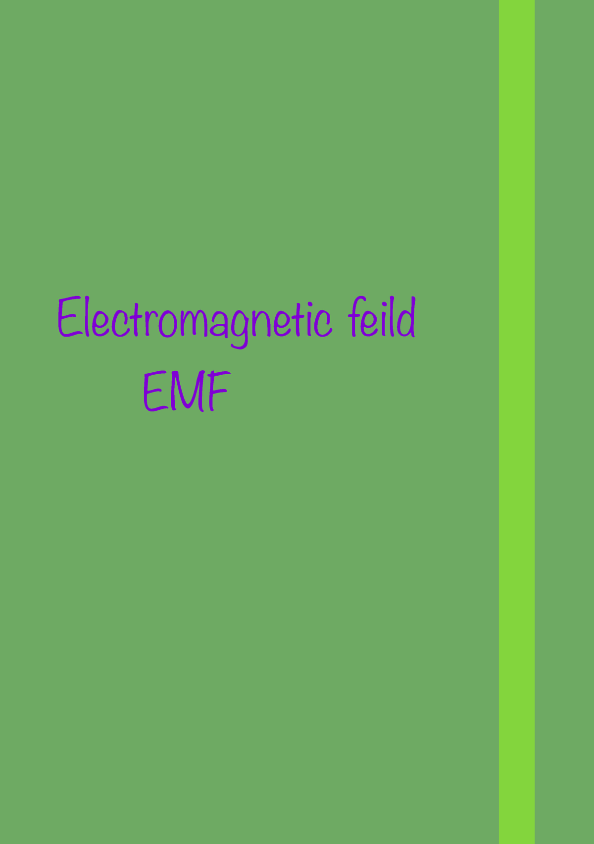 Electromagnetic Field (EMF) - Electromagnetic Feild EMF VECTOR ALGEBRA ...