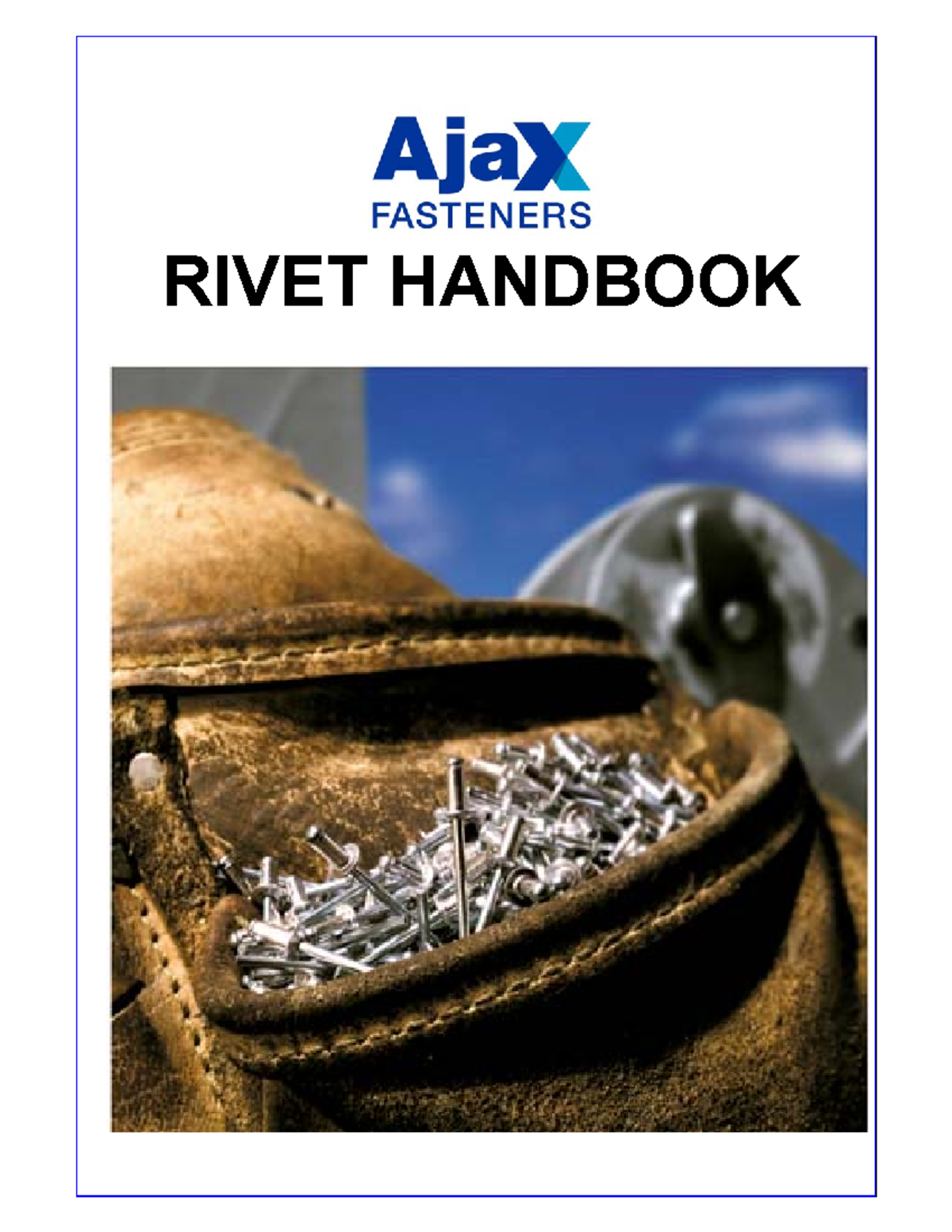 249 Enterpreneurship Lesson 1 RIVET HANDBOOK BLIND RIVETS RIVET