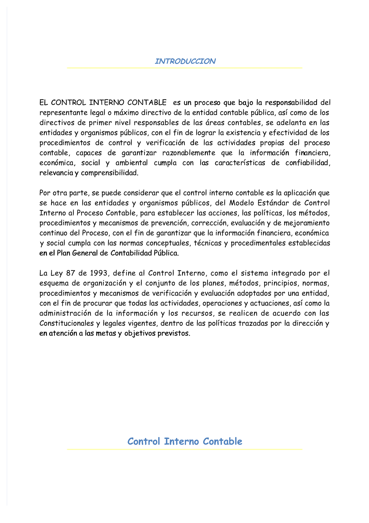 Pdf-control-interno-contable compress - INTRODUCCIONINTRODUCCION EL ...