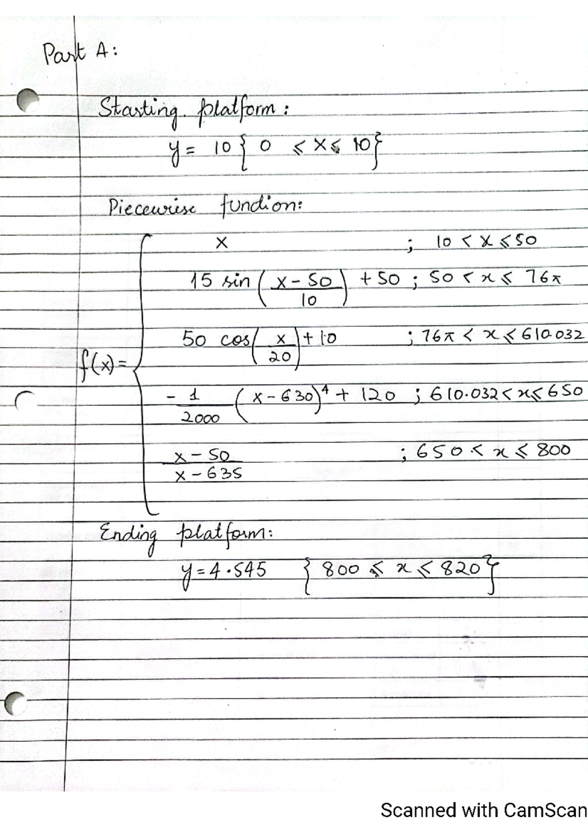 Assignment - calc test - Studocu