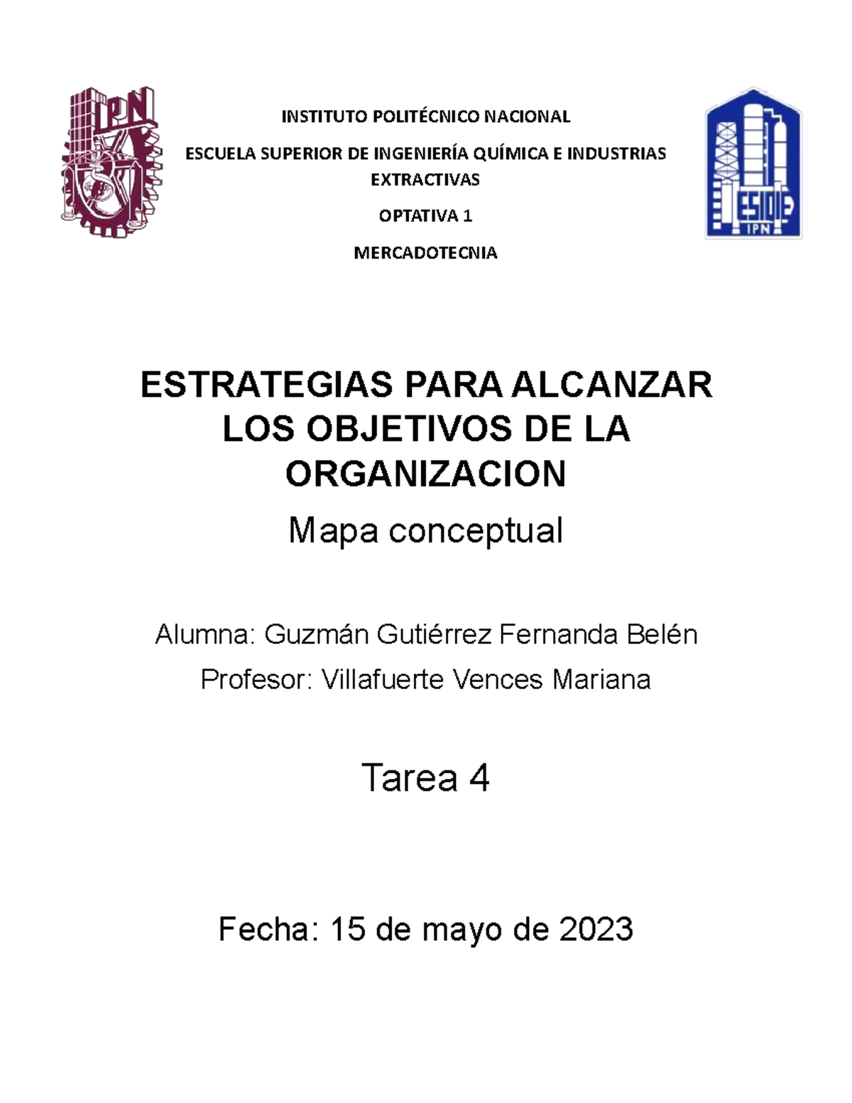 GGFB Mercat 4 - Mercadotecnia - ESTRATEGIAS PARA ALCANZAR LOS OBJETIVOS ...