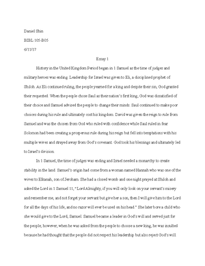 Bible 105 essay 08 image