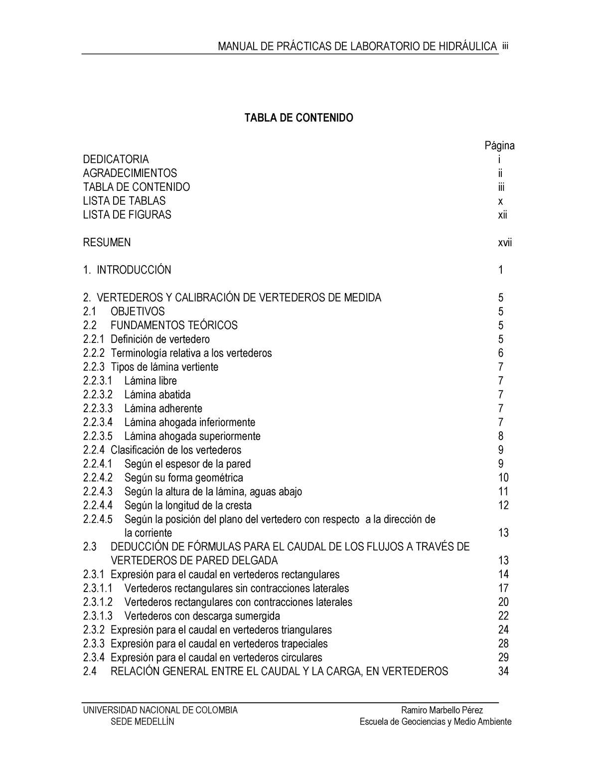 3353962.2005 .Parte 3 - Hidraulica - MANUAL DE PR¡CTICAS DE LABORATORIO ...