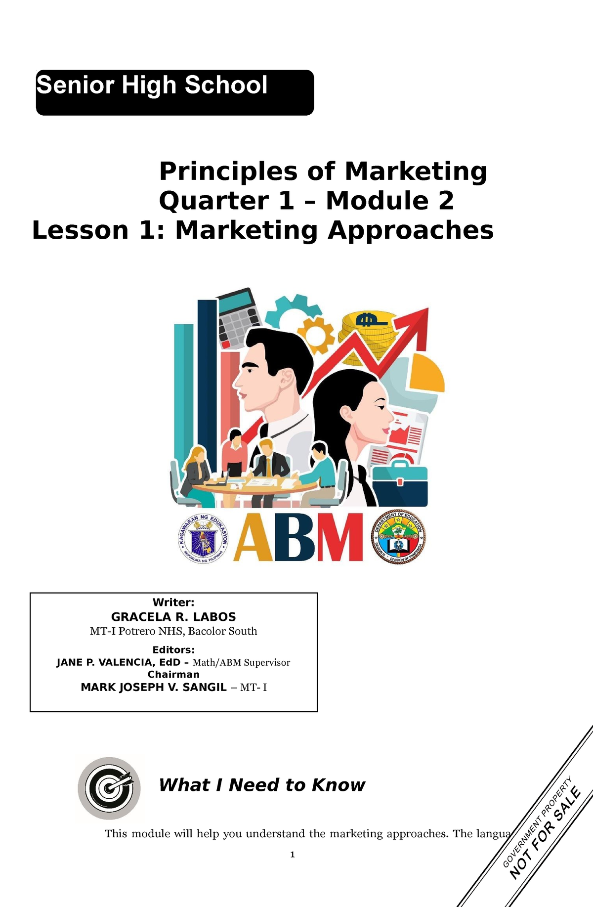 ADM Marketing Module 1 Lesson 3 Marketing Approaches converted ...