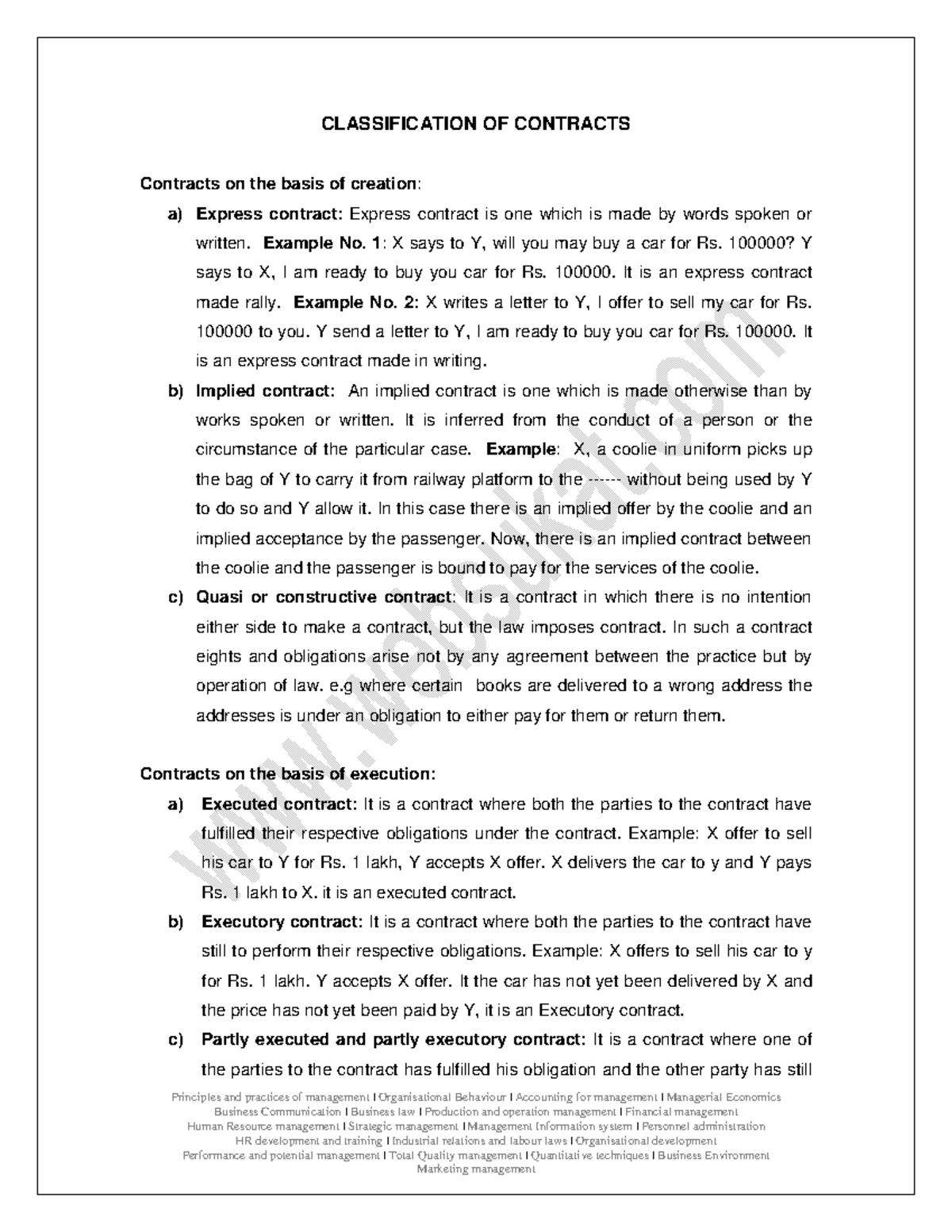 Classification-of-contracts - Principles and practices of ...