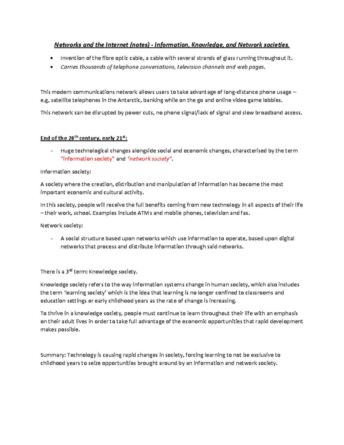 Networks Information Knowledge Network Societies - Networks and the ...