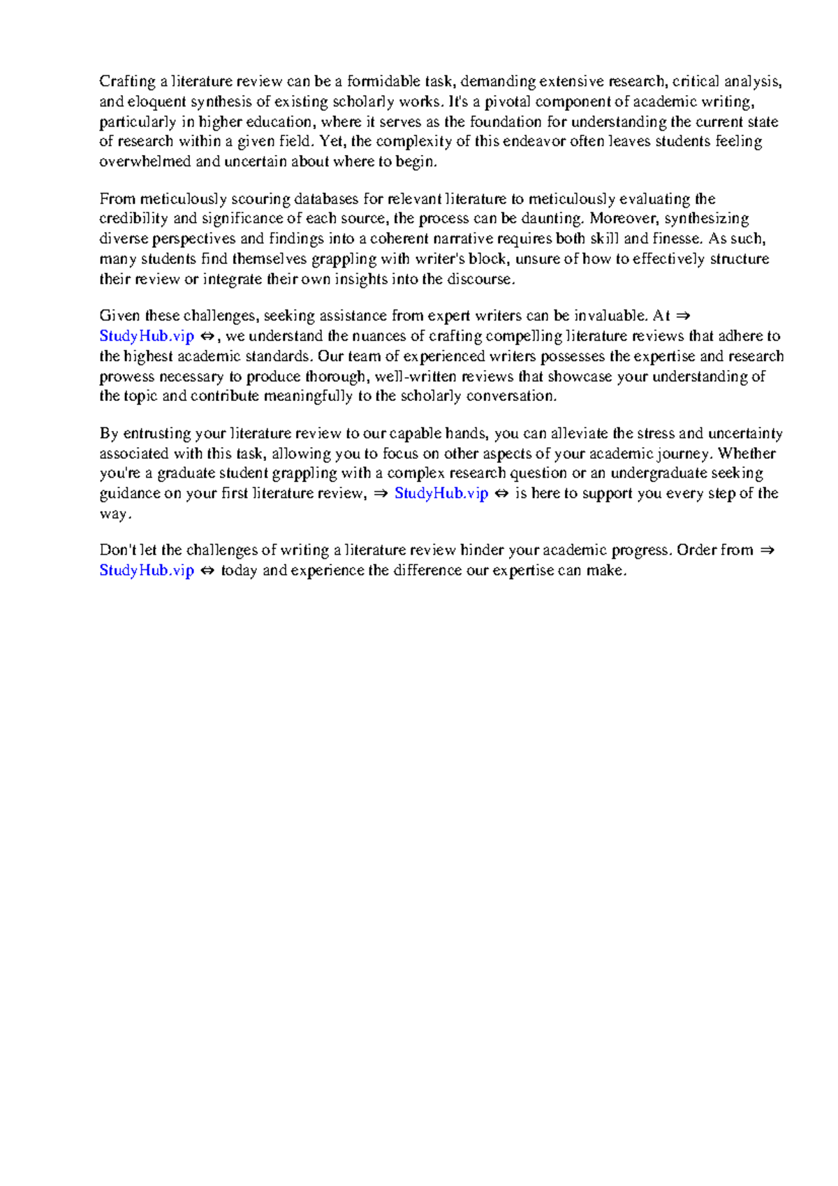 Literature Review University Of Guelph - Crafting a literature review ...