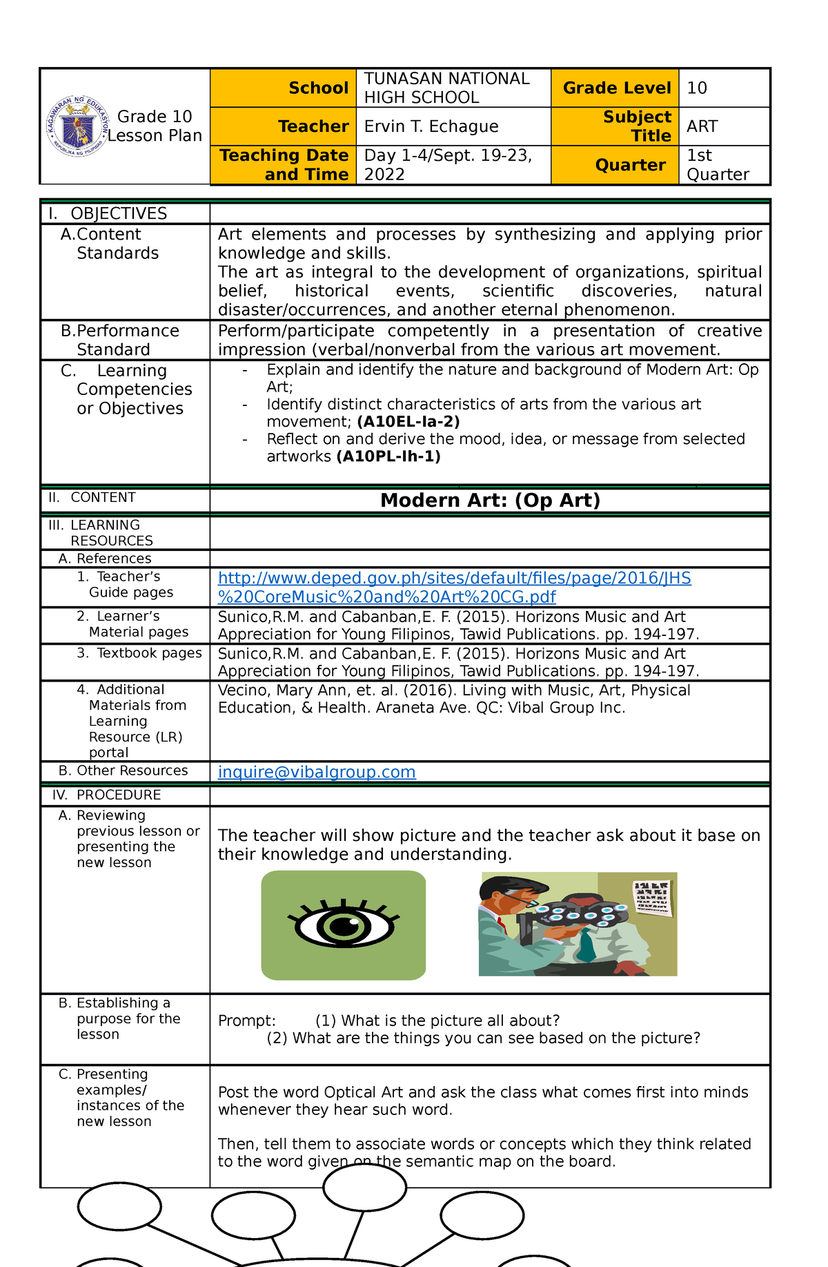 K 12 DLL Op Art Ppt In Optical Art Grade 10 Lesson Plan School   Thumb 1200 1835 