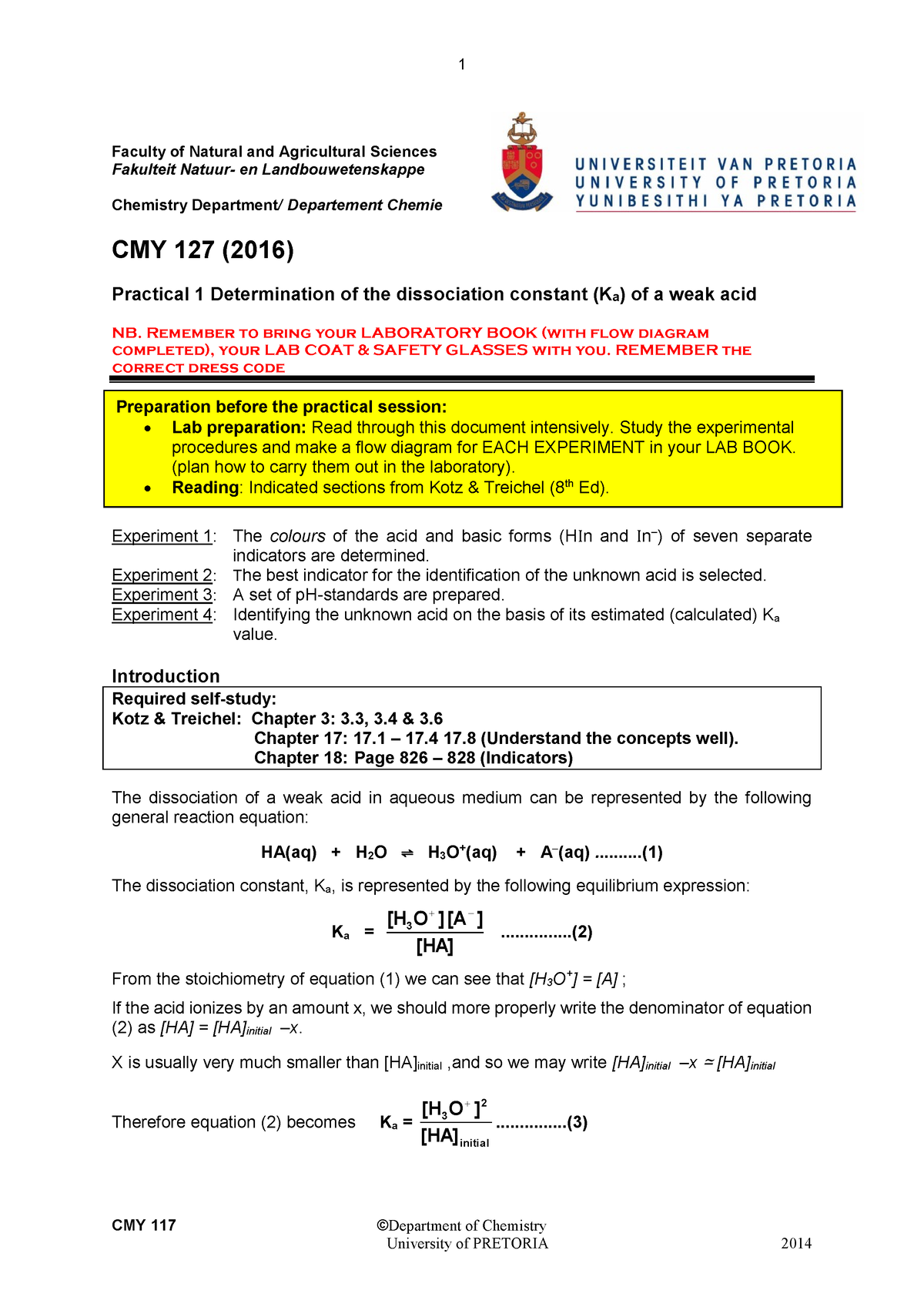 2016-cmy-127-practical-1-instr-determination-of-the-ka-value-of-a-weak