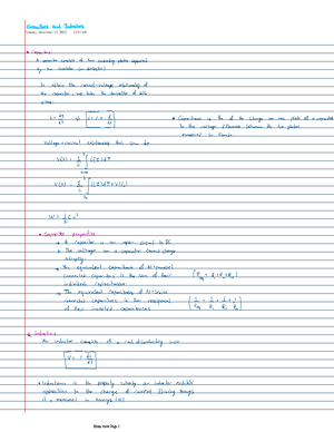 Ohms Laws Notes - Basic Laws in Circuits Monday, October 3, 2022 3:25 ...