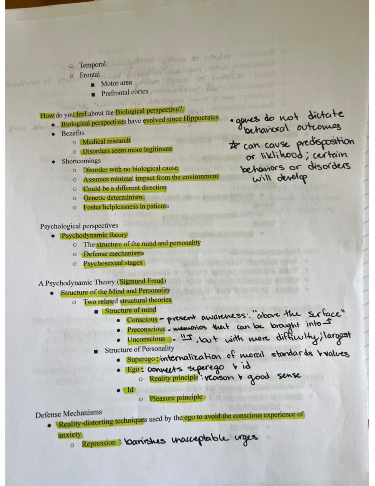 Psychology of Abnormal behavior Study Notes - PSY 3213 - Studocu